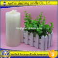 Wedding decorations white pillar candle